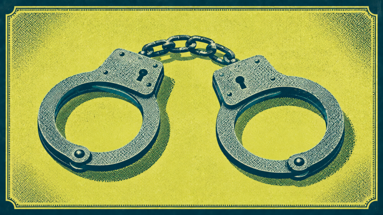 Image of handcuffs to illustrate a story about crime